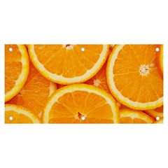 Oranges Textures, Close-up, Tropical Fruits, Citrus Fruits, Fruits Banner And Sign 6  X 3  by nateshop