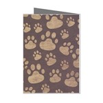 Paws Patterns, Creative, Footprints Patterns Mini Greeting Cards (Pkg of 8)