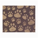 Paws Patterns, Creative, Footprints Patterns Small Glasses Cloth
