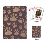 Paws Patterns, Creative, Footprints Patterns Playing Cards Single Design (Rectangle)
