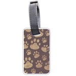 Paws Patterns, Creative, Footprints Patterns Luggage Tag (one side)