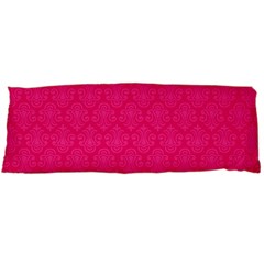 Pink Pattern, Abstract, Background, Bright, Desenho Body Pillow Case (dakimakura) by nateshop
