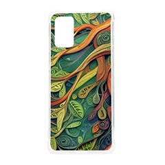 Outdoors Night Setting Scene Forest Woods Light Moonlight Nature Wilderness Leaves Branches Abstract Samsung Galaxy S20plus 6 7 Inch Tpu Uv Case
