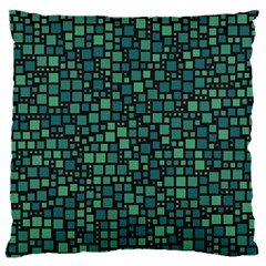 Squares Cubism Geometric Background 16  Baby Flannel Cushion Case (two Sides)