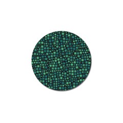 Squares Cubism Geometric Background Golf Ball Marker (10 Pack)