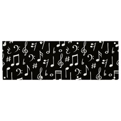 Chalk Music Notes Signs Seamless Pattern Banner And Sign 9  X 3 