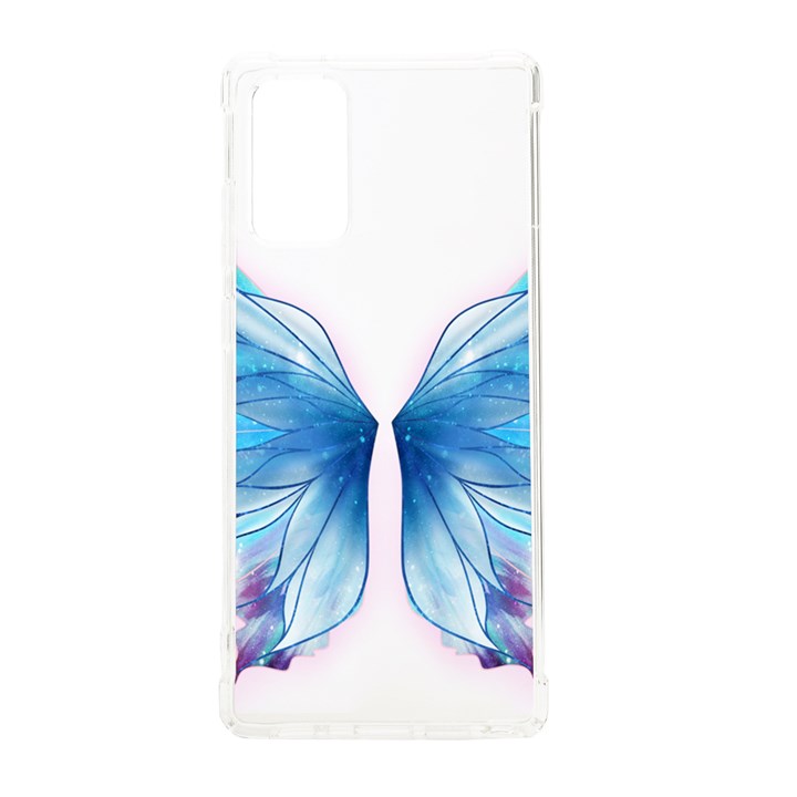 Butterfly-drawing-art-fairytale  Samsung Galaxy Note 20 TPU UV Case