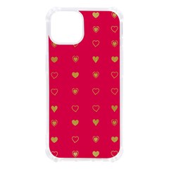 Illustrations Heart Pattern Design Iphone 13 Tpu Uv Print Case