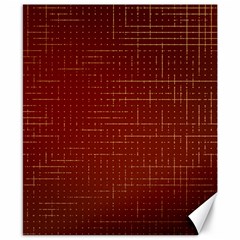 Grid Background Pattern Wallpaper Canvas 8  X 10 