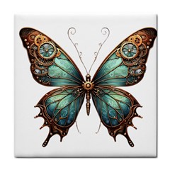 Mechanical Butterfly Face Towel by CKArtCreations
