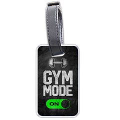 Gym Mode Luggage Tag (one Side)