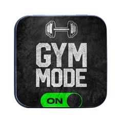 Gym Mode Square Metal Box (black) by Store67