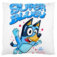 Super Bluey 16  Baby Flannel Cushion Case (two Sides) by avitendut