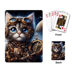 Maine Coon Explorer Playing Cards Single Design (rectangle) by CKArtCreations