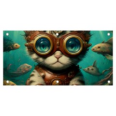 Underwater Explorer Banner And Sign 6  X 3  by CKArtCreations