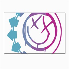 Blink 182 Logo Postcard 4 x 6  (pkg Of 10) by avitendut