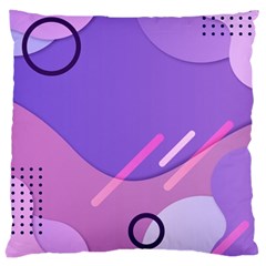 Colorful Labstract Wallpaper Theme Large Cushion Case (two Sides)