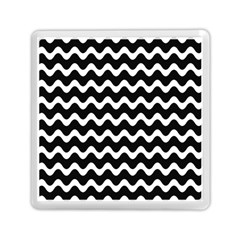 Wave Pattern Wavy Halftone Memory Card Reader (square) by Maspions