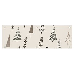 Christmas Tree Trees Nature Banner And Sign 6  X 2 