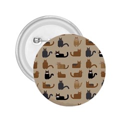 Cat Pattern Texture Animal 2 25  Buttons