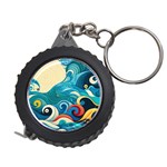 Waves Wave Ocean Sea Abstract Whimsical Measuring Tape