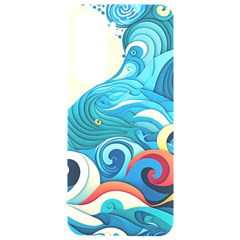 Waves Wave Ocean Sea Abstract Whimsical Samsung Galaxy S24 Plus 6 7 Inch Black Tpu Uv Case by Maspions