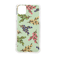 Berries Flowers Pattern Print Iphone 11 Pro Max 6 5 Inch Tpu Uv Print Case