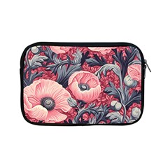 Vintage Floral Poppies Apple Ipad Mini Zipper Cases by Grandong