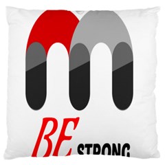 Be Strong Large Cushion Case (one Side)
