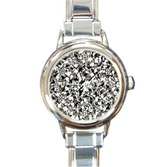 Barkfusion Camouflage Round Italian Charm Watch by dflcprintsclothing