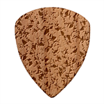 BarkFusion Camouflage Wood Guitar Pick (Set of 10) Front