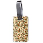 Floral Design Luggage Tag (one side)