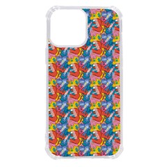 Abstract Pattern Iphone 13 Pro Max Tpu Uv Print Case