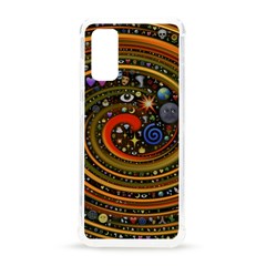Swirl Vortex Emoji Cyclone Motion Art Samsung Galaxy S20 6 2 Inch Tpu Uv Case by Paksenen