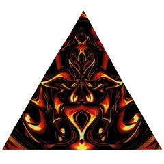 Year Of The Dragon Wooden Puzzle Triangle