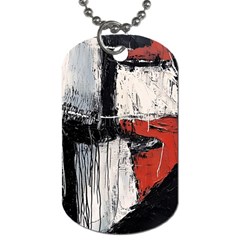 Abstract  Dog Tag (one Side)