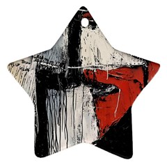 Abstract  Star Ornament (two Sides)