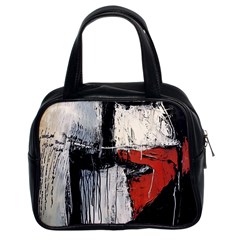 Abstract  Classic Handbag (two Sides)