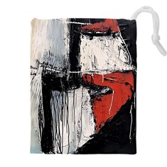 Abstract  Drawstring Pouch (4xl)