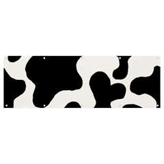 Cow Pattern Banner And Sign 12  X 4 