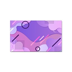 Colorful Labstract Wallpaper Theme Sticker Rectangular (100 Pack)