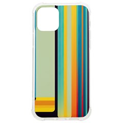 Colorful Rainbow Striped Pattern Stripes Background Iphone 12/12 Pro Tpu Uv Print Case