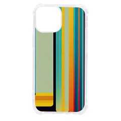 Colorful Rainbow Striped Pattern Stripes Background Iphone 13 Mini Tpu Uv Print Case