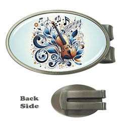 Cello Money Clips (oval)  by RiverRootz