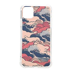 Waves Ocean Sea Water Pattern Rough Seas Digital Art Nature Nautical Iphone 11 Pro Max 6 5 Inch Tpu Uv Print Case by Bedest