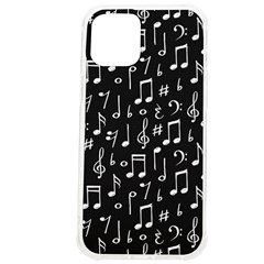 Chalk Music Notes Signs Seamless Pattern Iphone 12 Pro Max Tpu Uv Print Case
