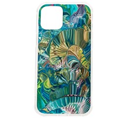 Abstract Petals Iphone 12 Pro Max Tpu Uv Print Case