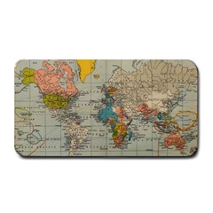 Vintage World Map Medium Bar Mat