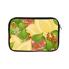 Pattern Texture Leaves Apple Ipad Mini Zipper Cases