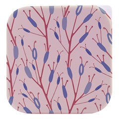 Abstract Pattern Floral Branches Stacked Food Storage Container